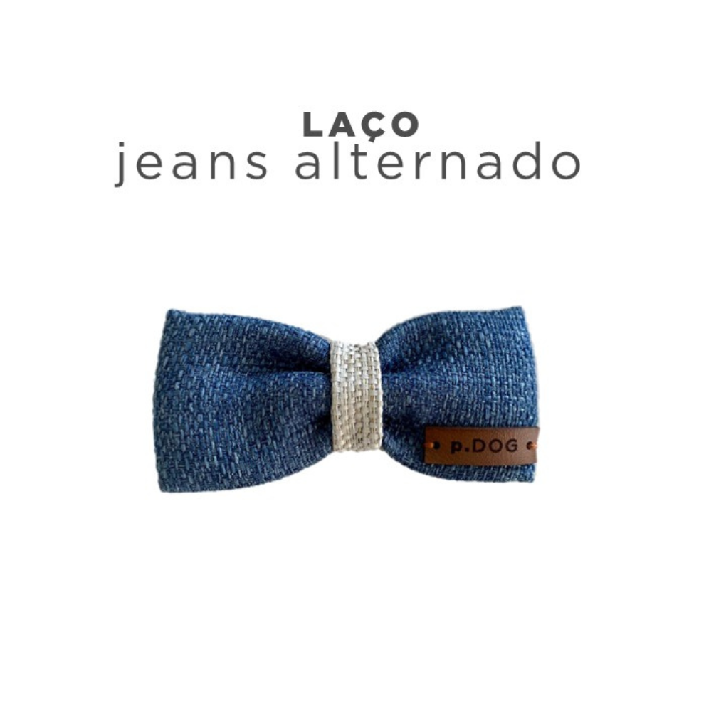 Laço Jeans Alternado