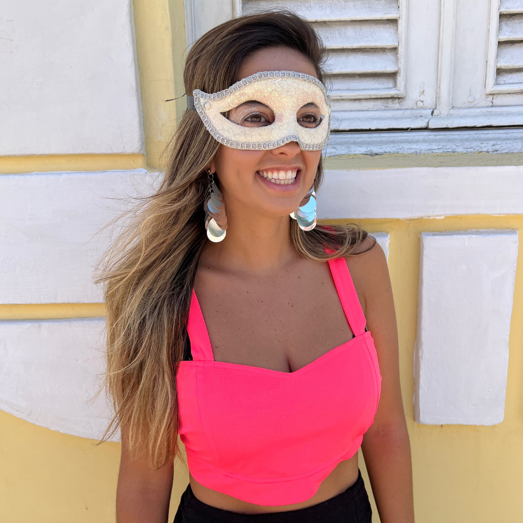 Top rosa choquei